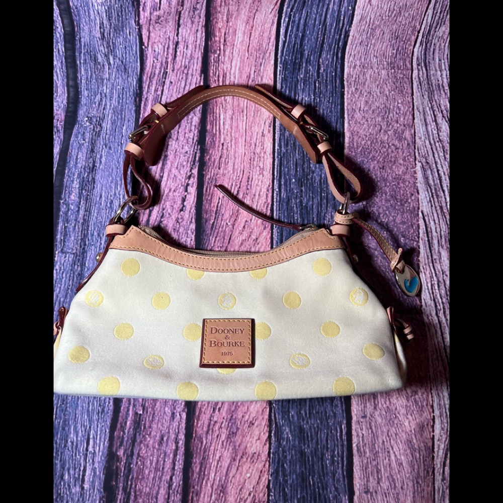 Dooney & Bourke Vintage Yellow Shoulder Bag